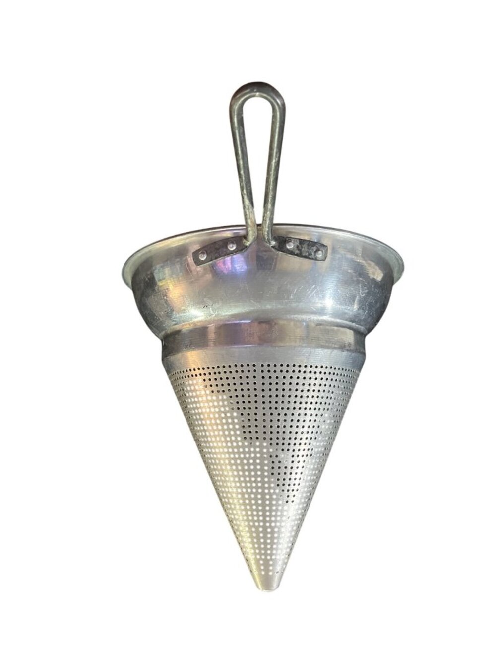 Vintage Wear-Ever No 462 Aluminum Cone Strainer Sieve Canning Made USA Used